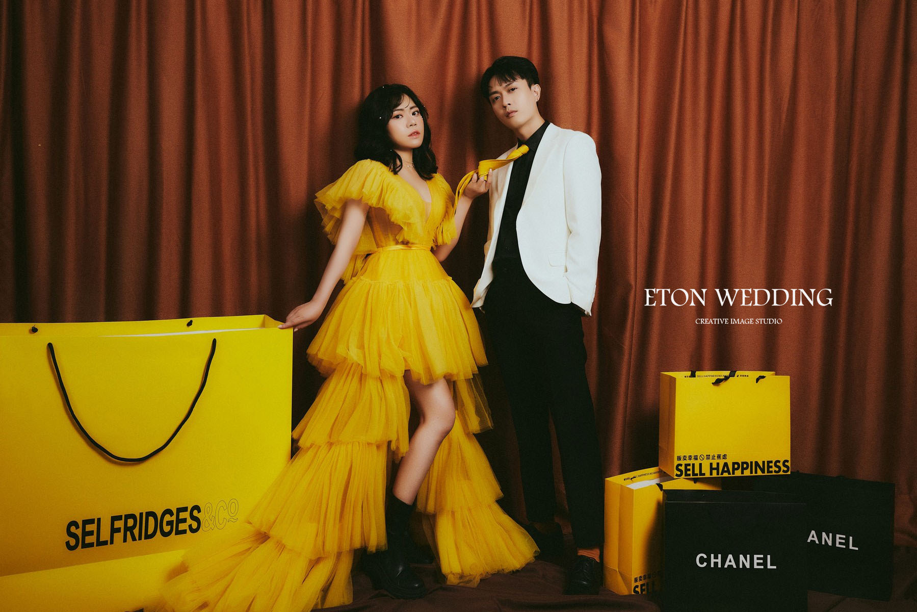 婚鞋推薦搭配指南3：短版婚紗