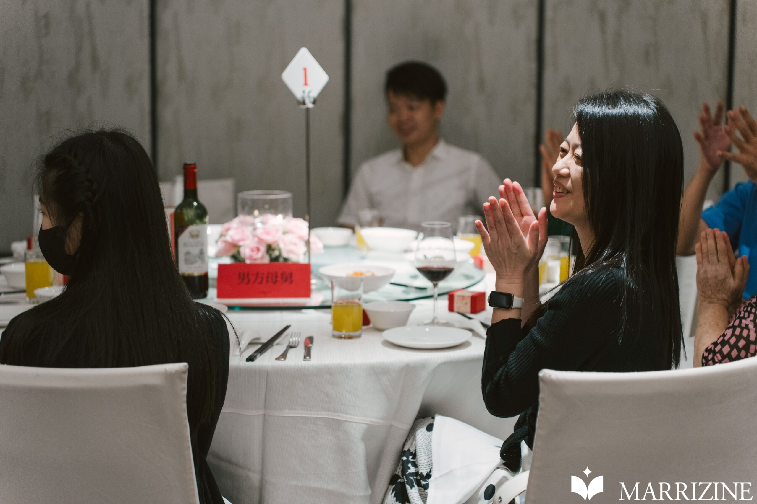結婚主桌禁忌8:距離新人太遠